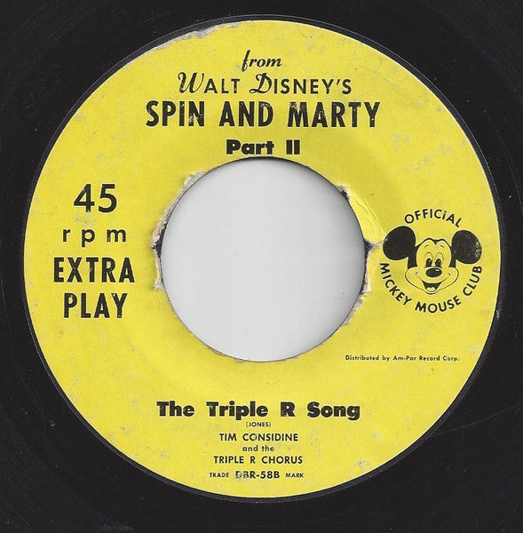 Mickey Mouse Club : Spin And Marty (7")
