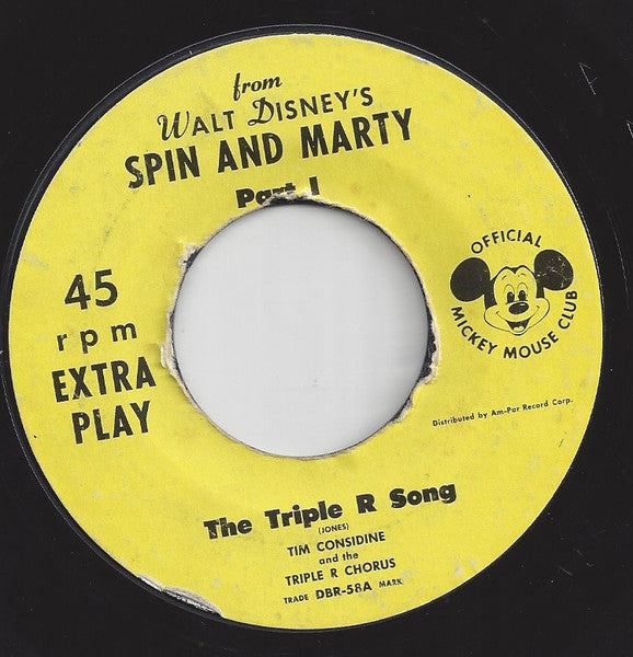 Mickey Mouse Club : Spin And Marty (7")