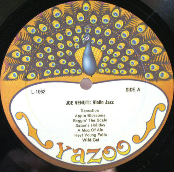 Joe Venuti : 1927 To 1934 Violin Jazz (LP, Comp)