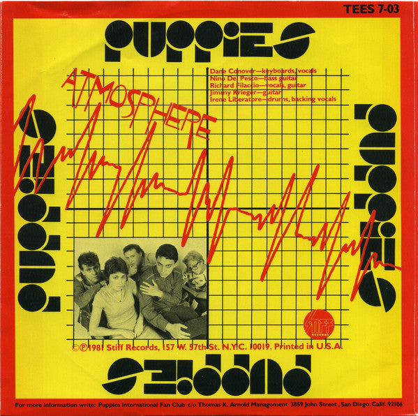 Puppies : Mechanical Beat (7")