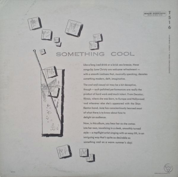 June Christy : Something Cool (LP, Album, Mono, RP)