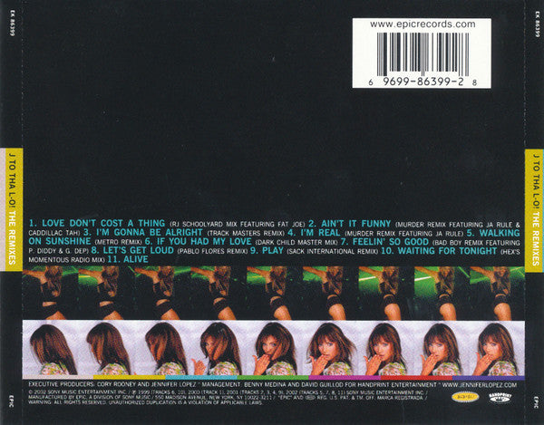 Jennifer Lopez : J To Tha L-O! (The Remixes) (CD, Comp)