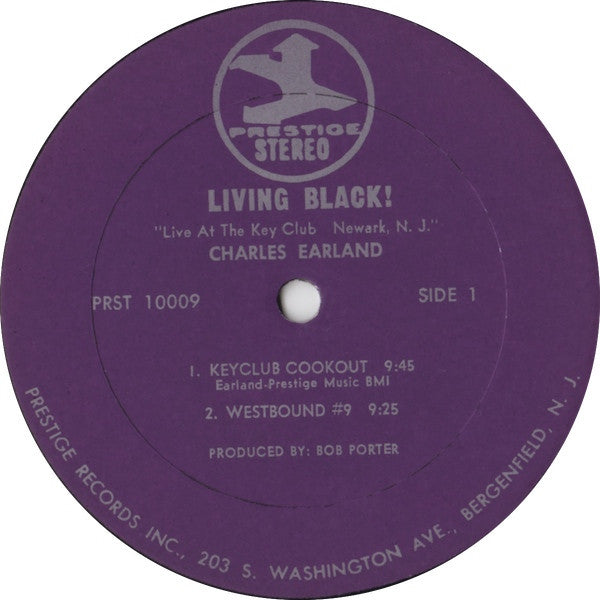 Charles Earland : Living Black! (Recorded LIVE! At The Key Club, Newark, N.J.) (LP, Album)