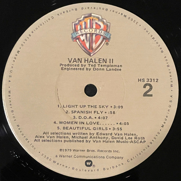 Van Halen : Van Halen II (LP, Album, Jac)