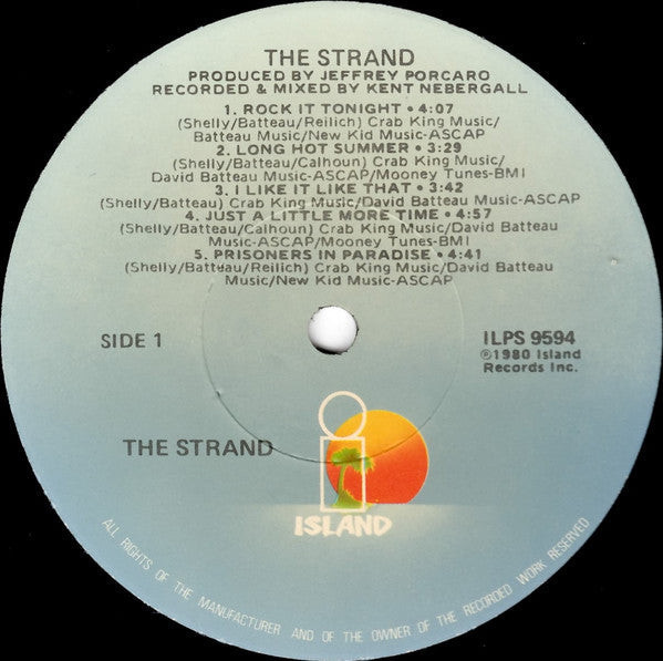 The Strand (4) : The Strand (LP, Album, Los)