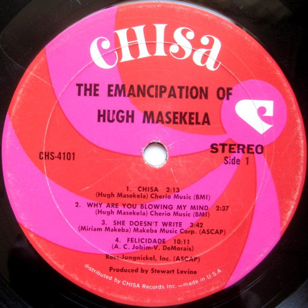 Hugh Masekela : The Emancipation Of Hugh Masekela (LP, Album)