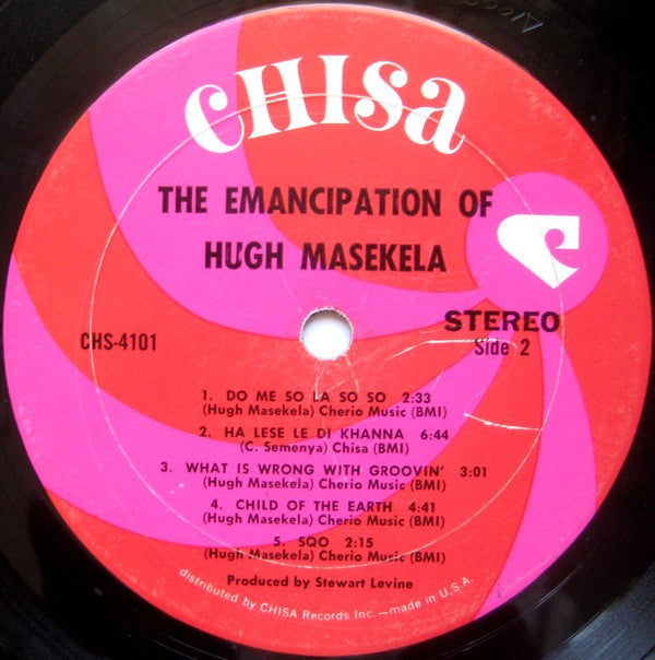 Hugh Masekela : The Emancipation Of Hugh Masekela (LP, Album)