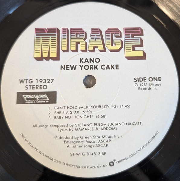 Kano : New York Cake (LP, Album, SP )