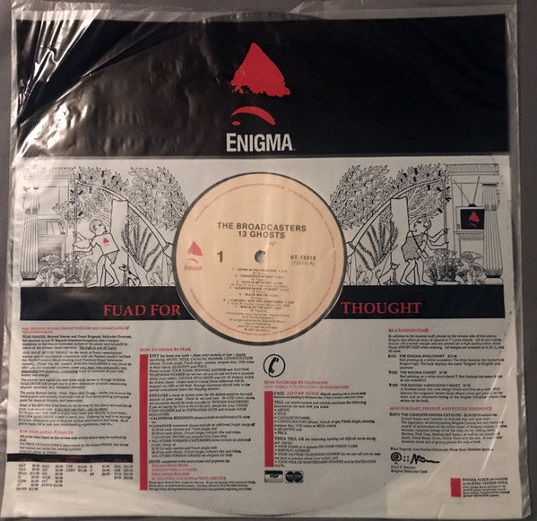 The Broadcasters (2) : 13 Ghosts (LP, Album)