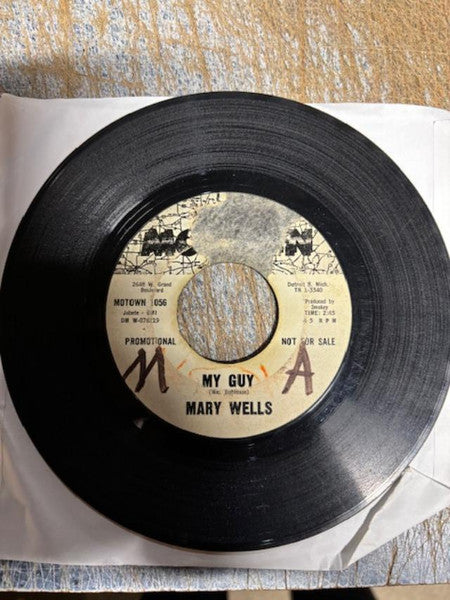 Mary Wells : My Guy (7", Promo)