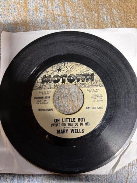 Mary Wells : My Guy (7", Promo)