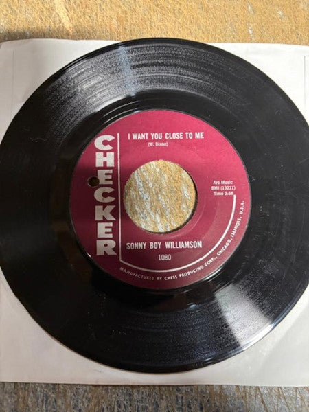 Sonny Boy Williamson (2) : My Younger Days / I Want You Close To Me (7")