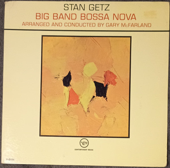 Stan Getz : Big Band Bossa Nova (LP, Album, Gat)