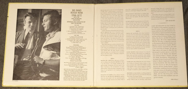 Stan Getz : Big Band Bossa Nova (LP, Album, Gat)