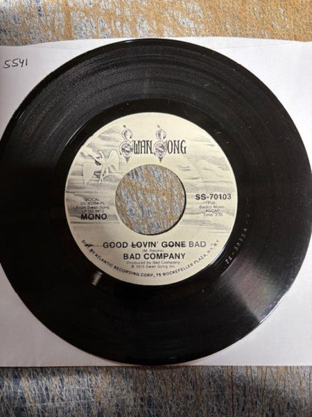 Bad Company (3) : Good Lovin' Gone Bad (7", Mono, B-S)