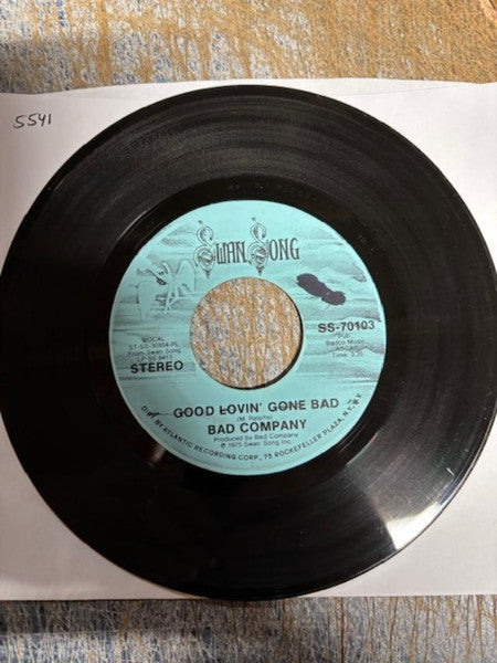 Bad Company (3) : Good Lovin' Gone Bad (7", Mono, B-S)