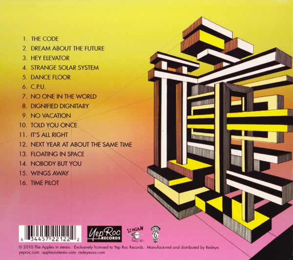 The Apples In Stereo : Travellers In Space And Time (CD, Album, Dig)