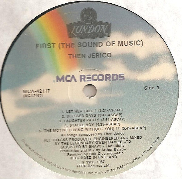 Then Jerico : First (The Sound Of Music) (LP, Album)