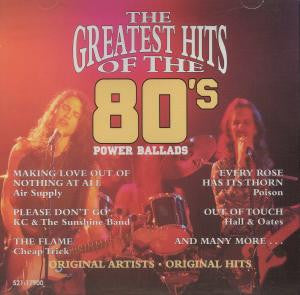 Various : The Greatest Hits Of The 80's - Power Ballads (CD, Comp)