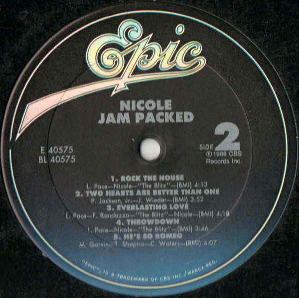 Nicole J McCloud : Jam Packed (LP, Album)