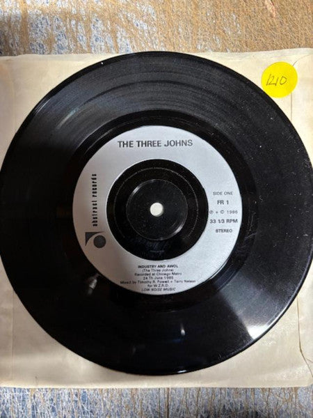 The Three Johns : Industry And AWOL (7")