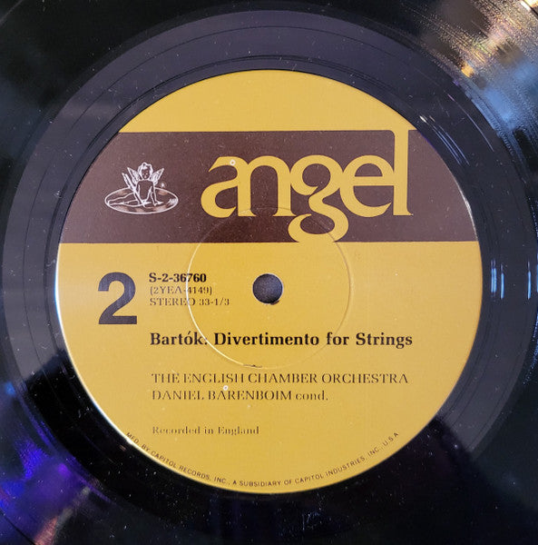 Daniel Barenboim Conducts Bartók* / English Chamber Orchestra : Music For Strings, Percussion And Celesta / Divertimento For Strings (LP, Album)