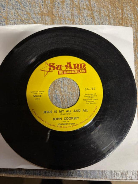 John Cooksey (2) : Jesus Is My All And All (7")
