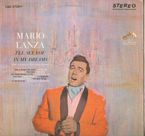 Mario Lanza : I'll See You In My Dreams (LP)