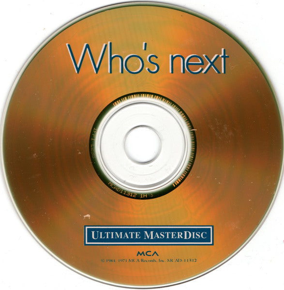 The Who : Who's Next (CD, Album, RE, RM, 24 )