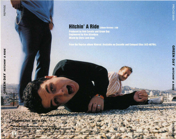Green Day : Hitchin' A Ride (CD, Single, Promo)