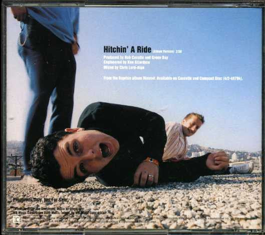 Green Day : Hitchin' A Ride (CD, Single, Promo)