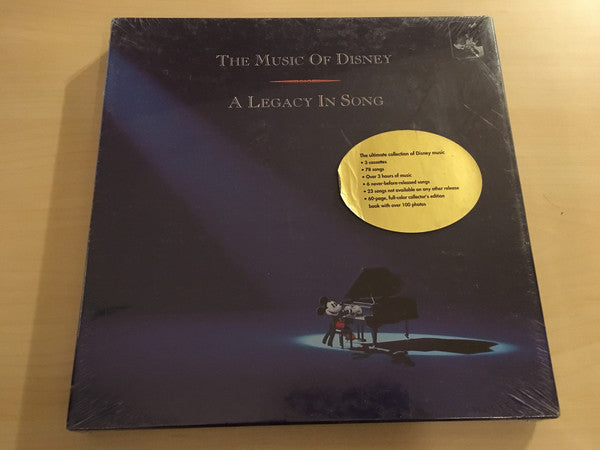 Various : The Music Of Disney - A Legacy In Song (3xCass, Comp)