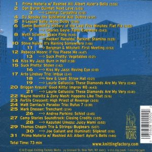 Various : New York Downtown: Jazz & Other Sounds (CD, Comp)