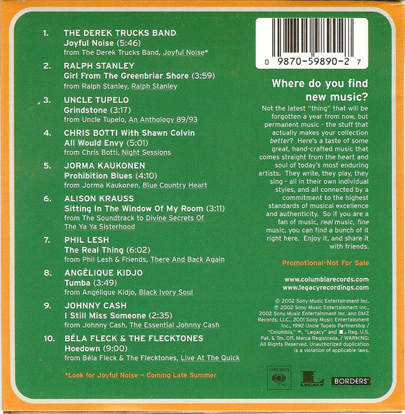 Various : Music Made To Last (CD, Comp, Promo)