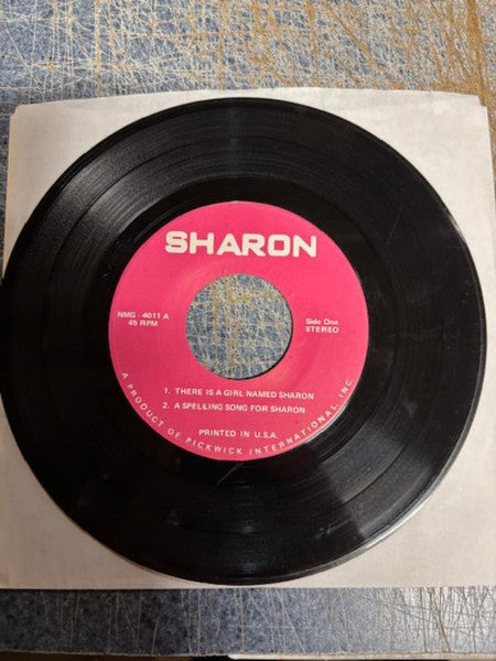 Unknown Artist : There Is A Girl Named Sharon (7")