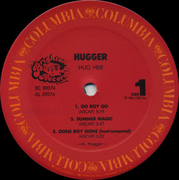 Hugger : Hug Her (LP, Album, Pit)