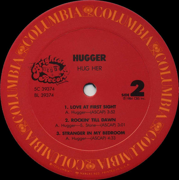 Hugger : Hug Her (LP, Album, Pit)