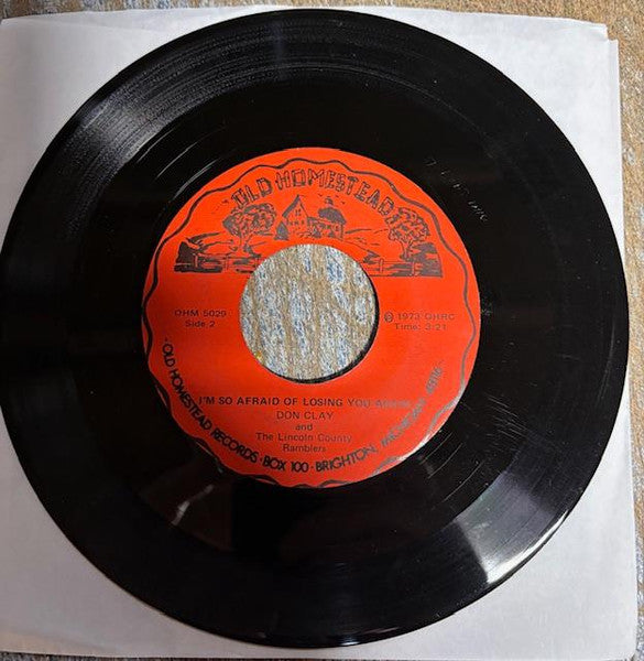 Don Clay And The Lincoln County Ramblers : Up Around The Bend (7")