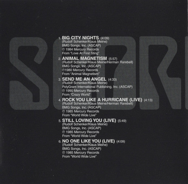 Scorpions : Big City Nights (CD, Comp, RE)