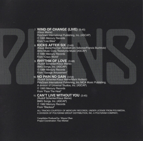 Scorpions : Big City Nights (CD, Comp, RE)