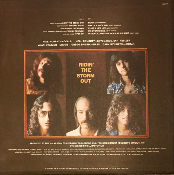 REO Speedwagon : Ridin' The Storm Out (LP, Album, Ter)