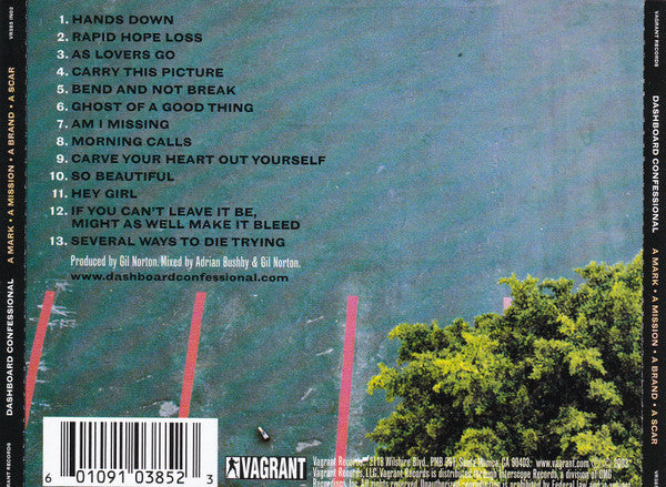 Dashboard Confessional : A Mark ● A Mission ● A Brand ● A Scar (CD, Album + DVD)