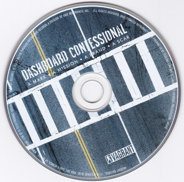 Dashboard Confessional : A Mark ● A Mission ● A Brand ● A Scar (CD, Album + DVD)