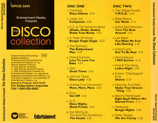 Various : The Disco Collection (2xCD, Comp)