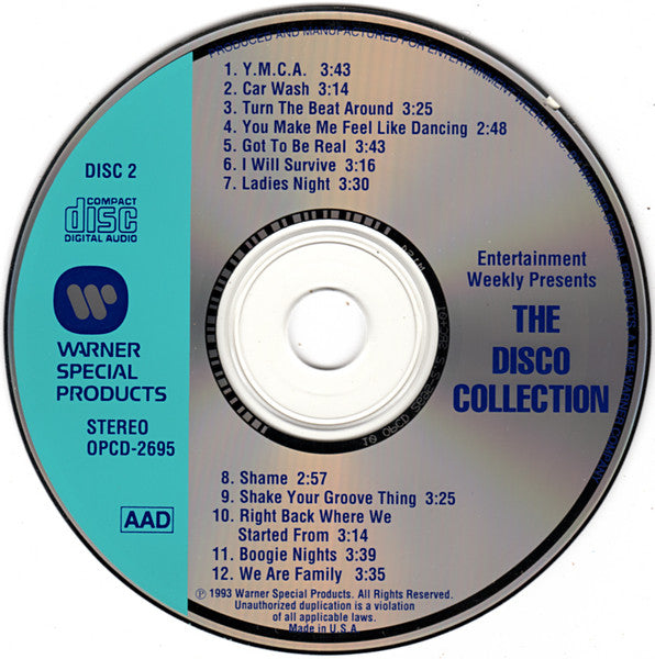 Various : The Disco Collection (2xCD, Comp)