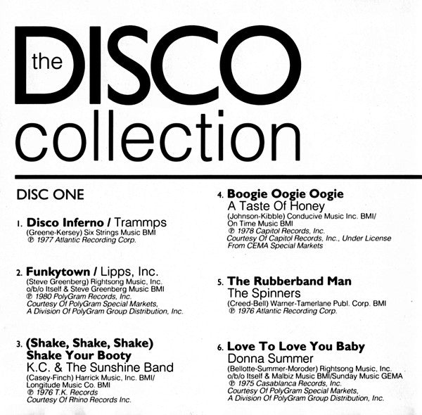 Various : The Disco Collection (2xCD, Comp)