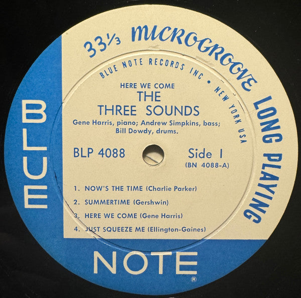 The Three Sounds : Here We Come (LP, Album, Mono)