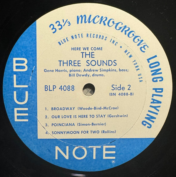 The Three Sounds : Here We Come (LP, Album, Mono)