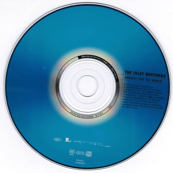 The Isley Brothers : Harvest For The World (CD, Album, RE, RM)