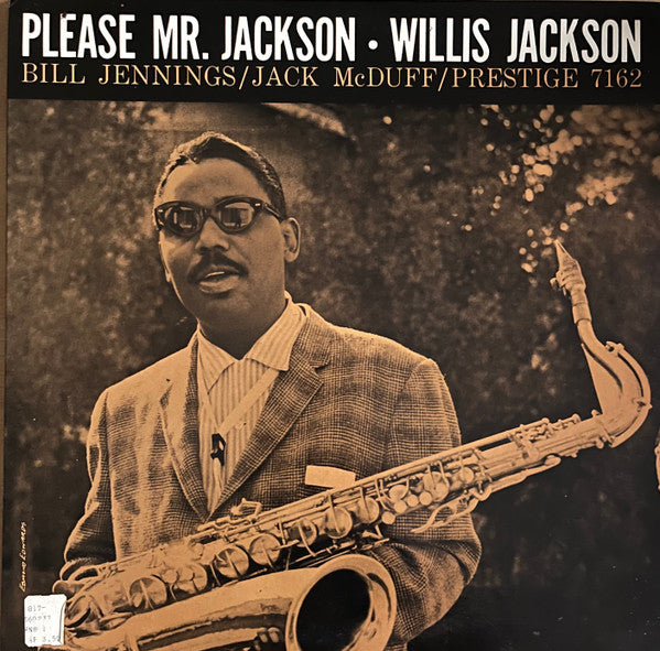 Willis Jackson Quintet : Please Mr. Jackson (LP, Album, Mono)